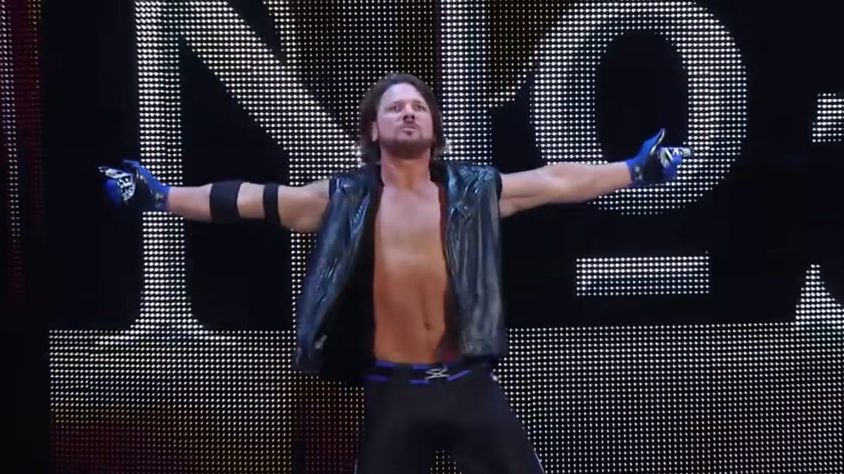 AJ Styles at the 2016 Royal Rumble