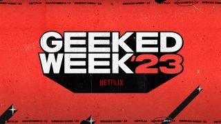 A screenshot of the Geeked Week 2023 trailer on Netflix's YouTube channel