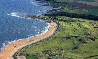 The striking links at Kingsbarns