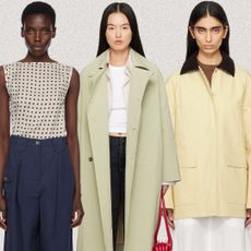 Collage of Spring Fashion from SSENSE