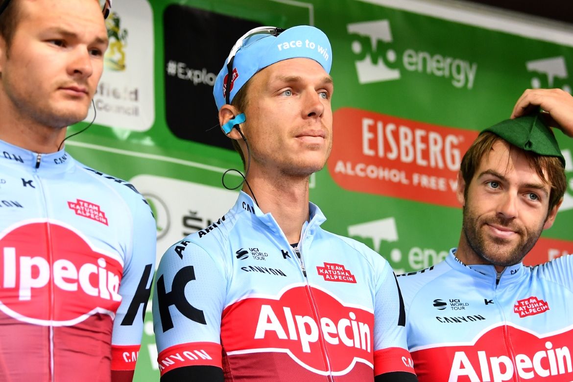 Tony Martin on stage at the start