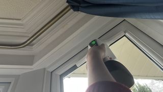 using the karcher wv6 to clean large window