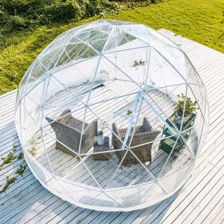 eBay Social bubble pod or garden igloo to keep warm in the garden