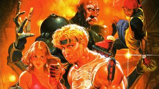 Streets of Rage 4 art showing the cast.