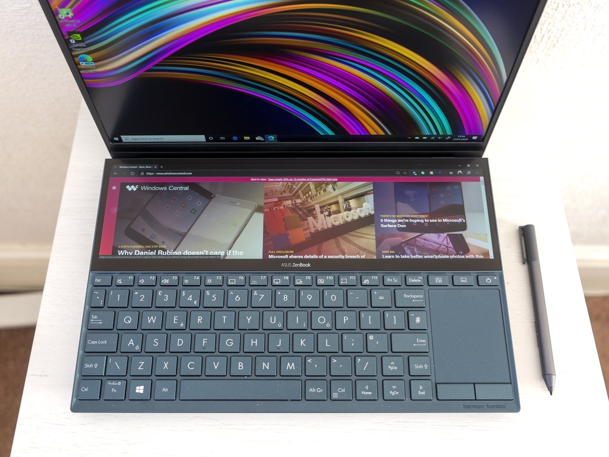 ASUS - にゅう　新品 ASUS PC  ZenBook Duo UX481FL Asus ZenBook Duo UX481FL review (Core i7, Nvidia MX250