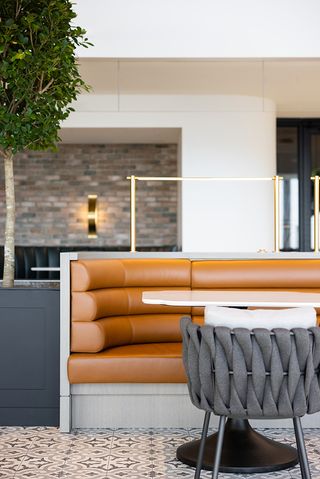 seating inside hok designed office in toronto