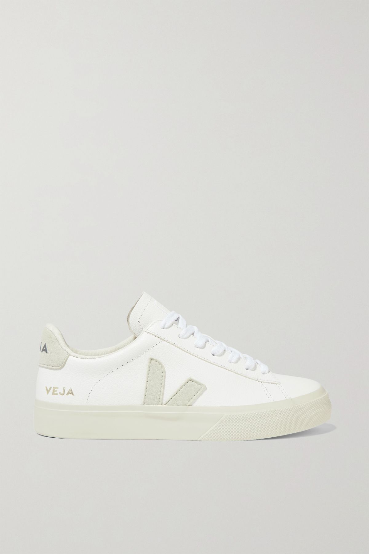 Veja + NET SUSTAIN Campo Leder- und Wildleder-Sneaker