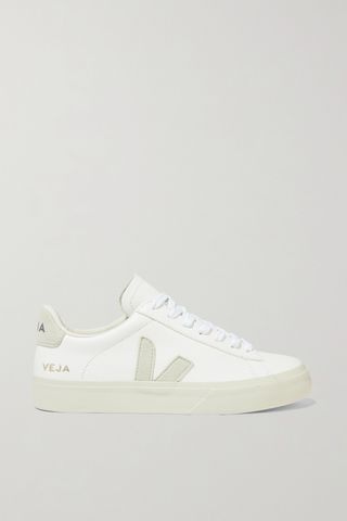 Veja + NET SUSTAIN Campo Leather and Suede Sneakers