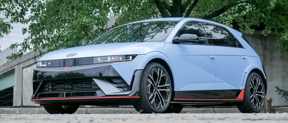2025 Hyundai Ioniq 5 N AWD test drive.
