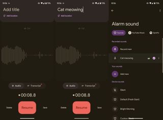 How to record and customize your Android alarm clock sounds on a Pixel