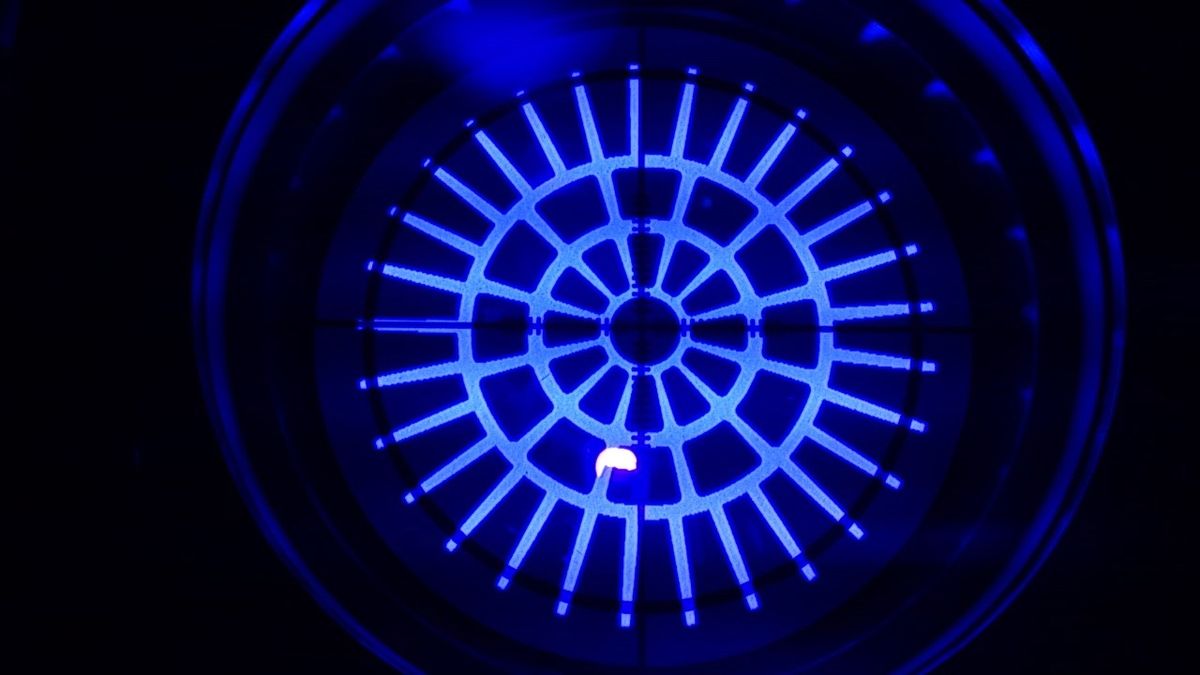 Internal projection of a bladed disk (&quot;blisk&quot;) to be printed by Made In Space&#039;s Ceramic Manufacturing Module.