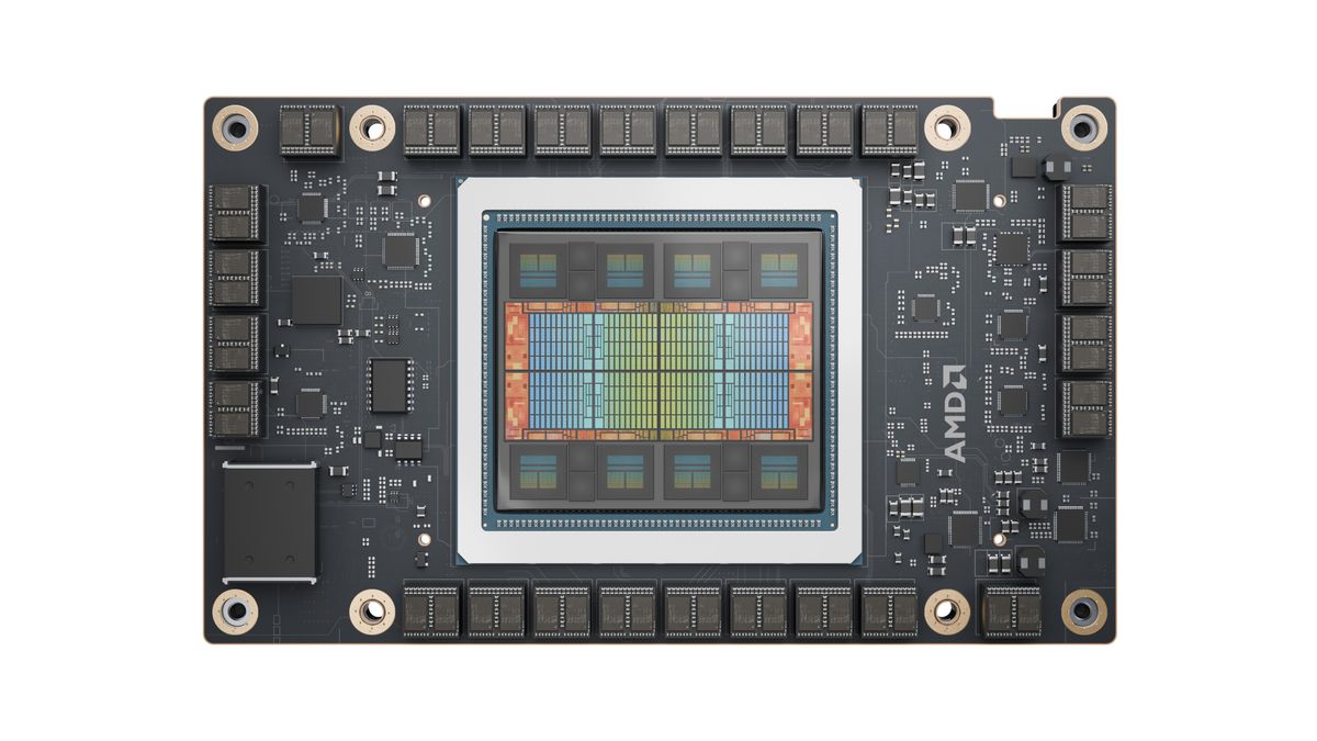 AMD reveals core specs for Instinct MI355X CDNA4 AI accelerator ...