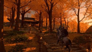 Ghost Of Tsushima Jin Horseback