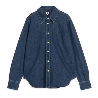 Denim Shirt - Mid Blue - Arket Gb