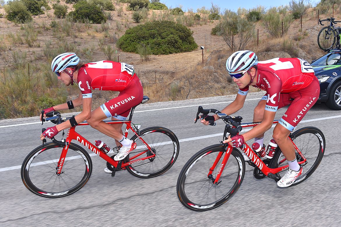 Ilnur Zakarin and Rein Taaramae
