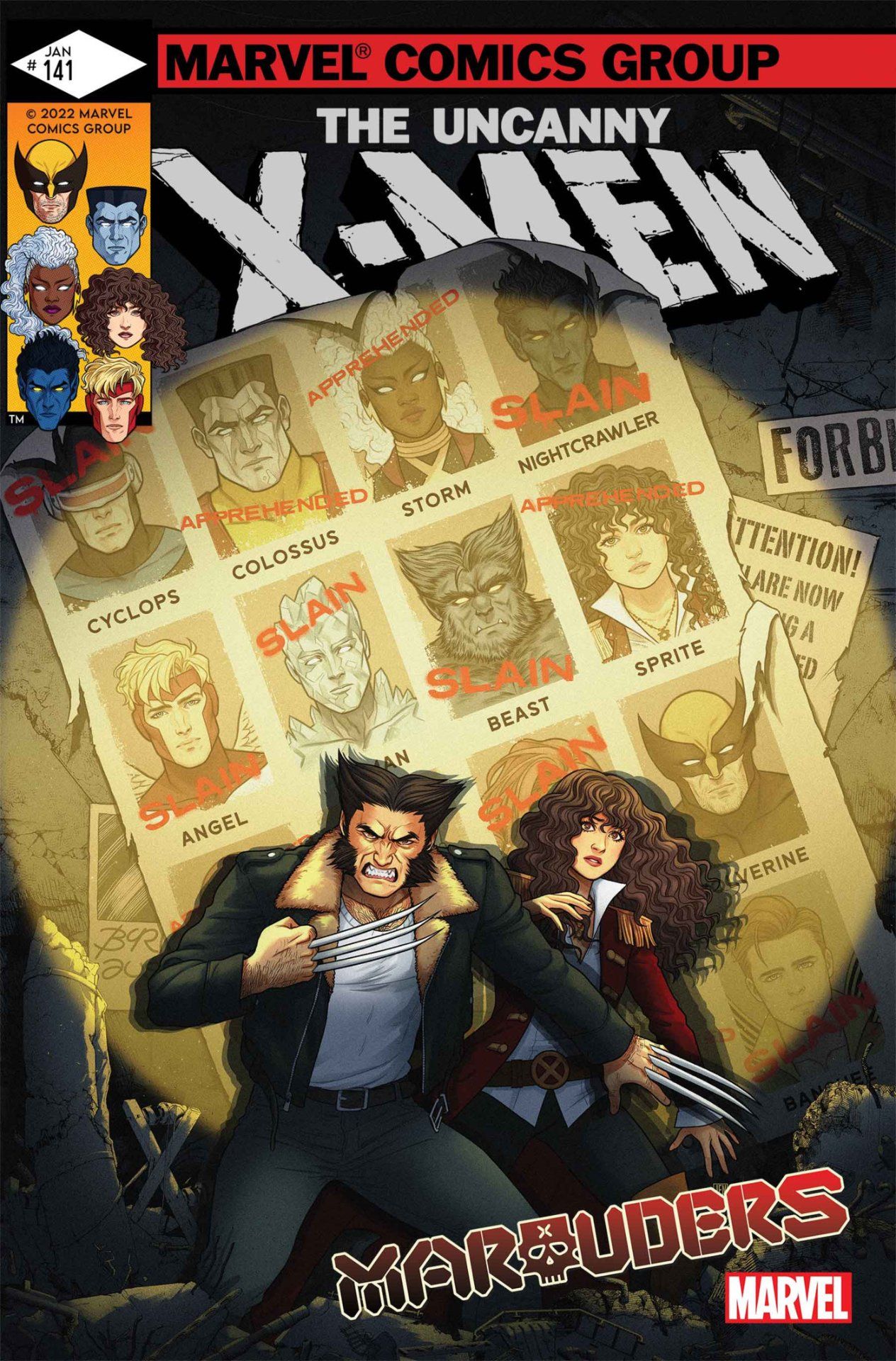 Marvel Comics January 2023 covers