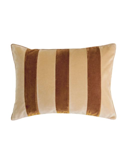 Velvet Stripes Cushion 