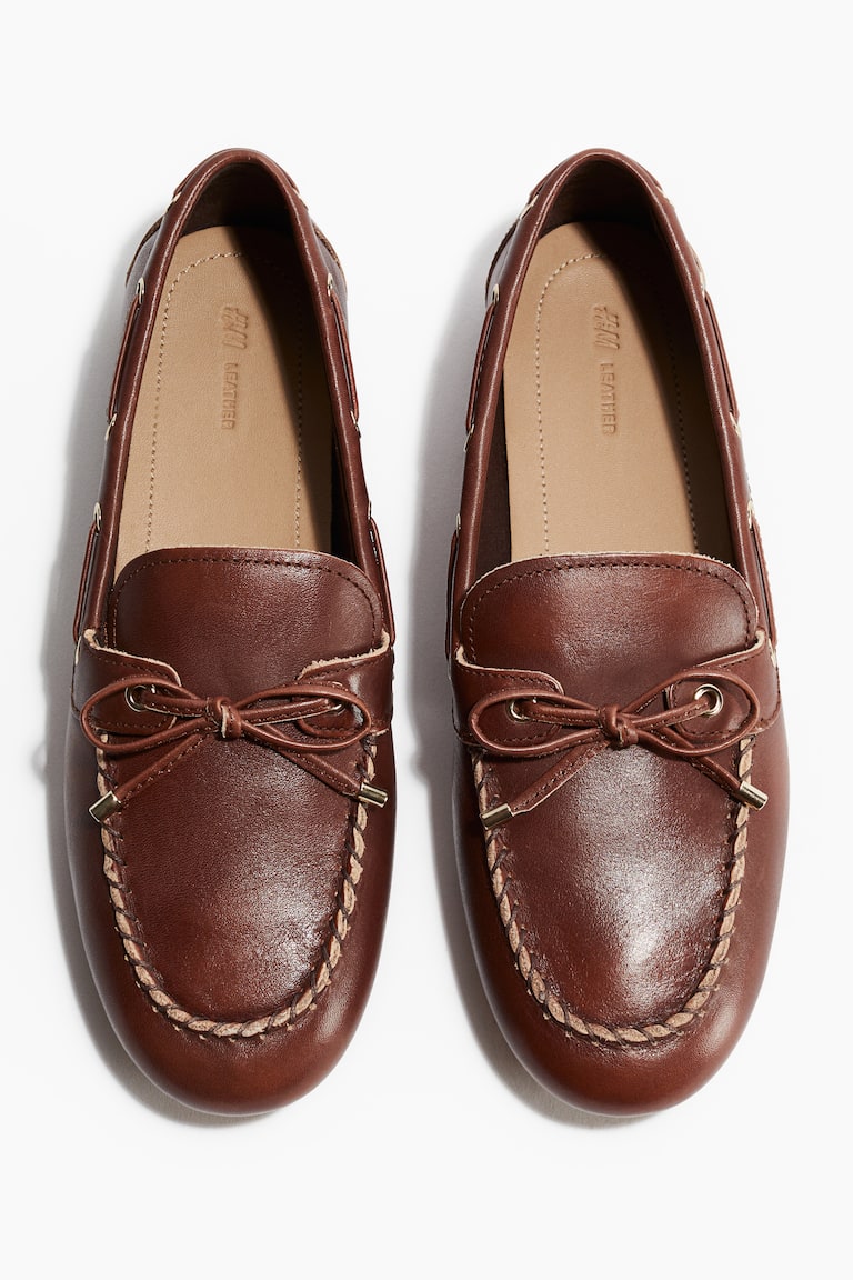 Leather Driving Loafers