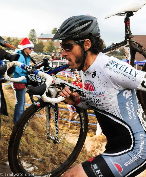Alex Candelario (World Bicycle Relief) on the steps.