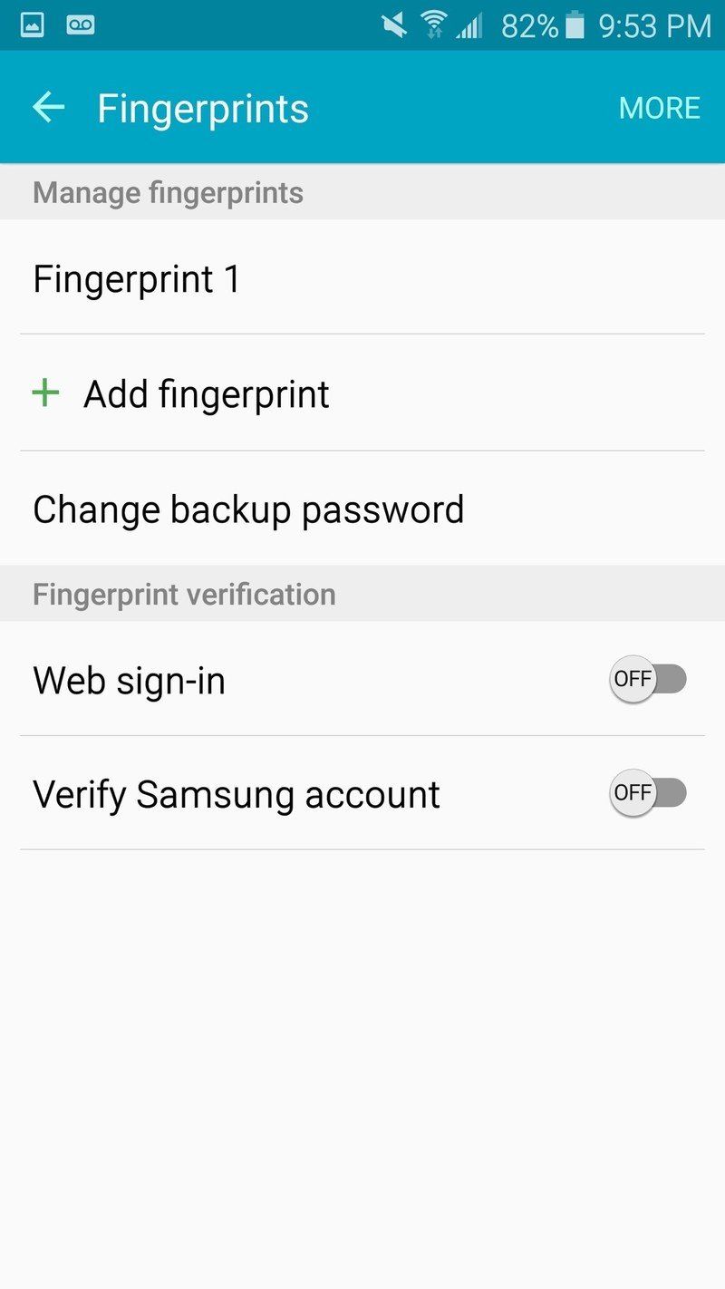 Samsung Galaxy S6 software