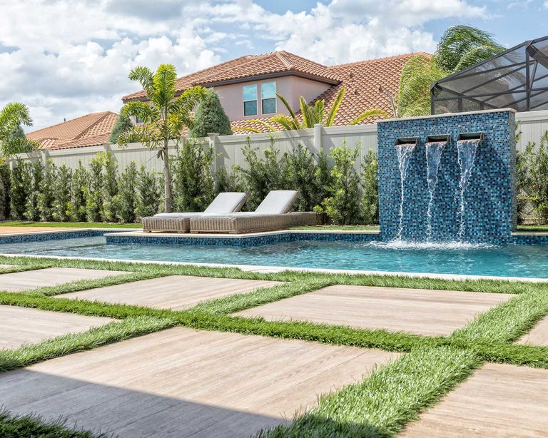 Pool waterfall ideas: 10 looks to elevate your swimming pool | Gardeningetc