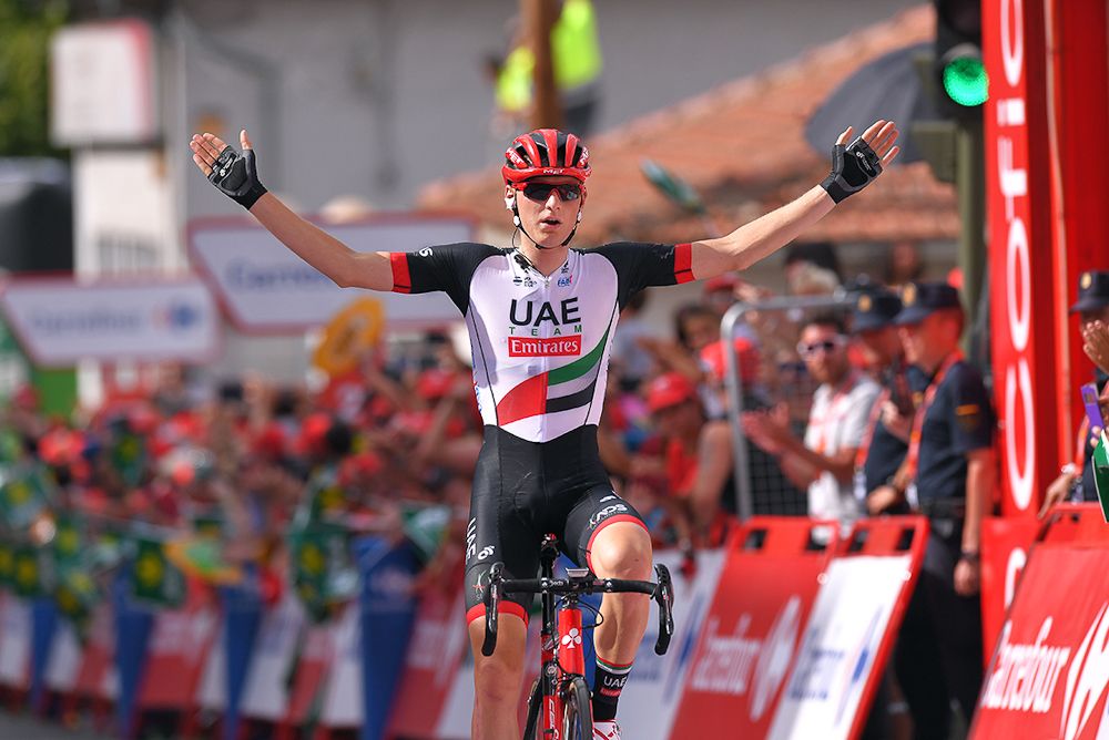 Matej Mohoric wins stage 7 at the Vuelta a Espana