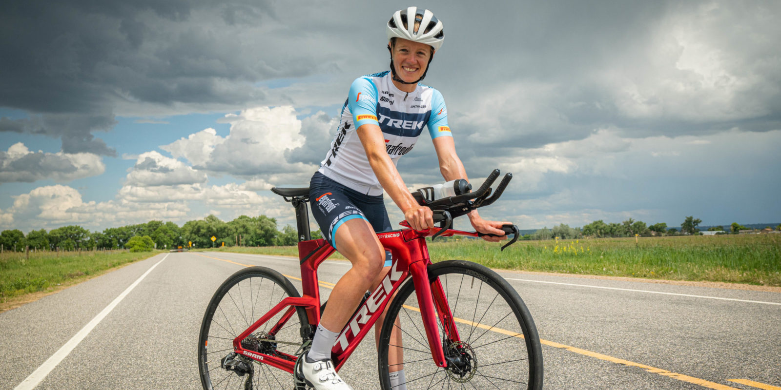 Meet Taylor Knibb, triathlon star turned part-time pro road racer 