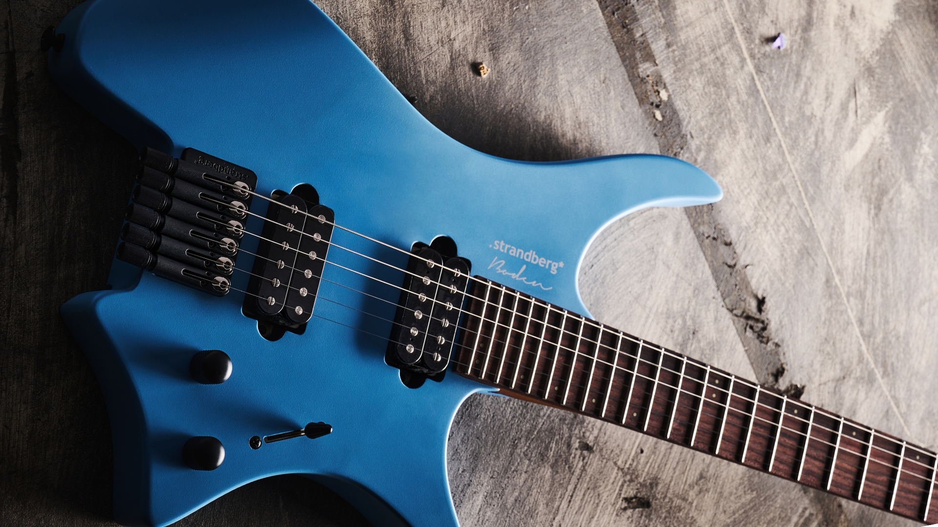 A Strandberg Boden Essential 6 electric guitar
