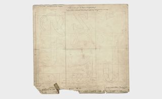 Production drawing of 'Modern r s t'.