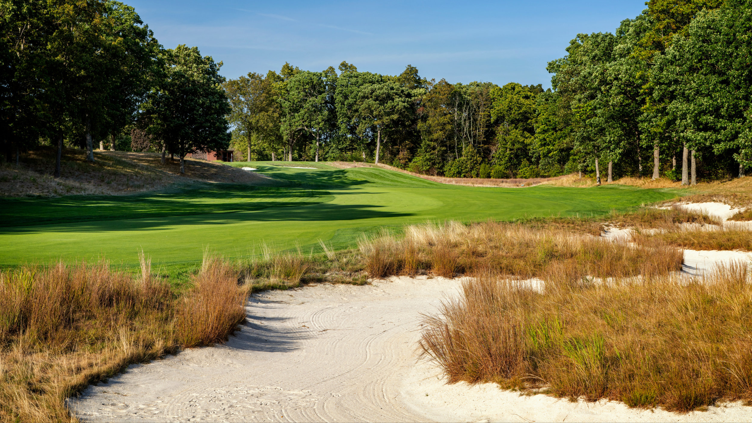 The fifth hole at Bethpage Black