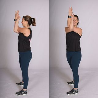 Trunk twist with eagle arms