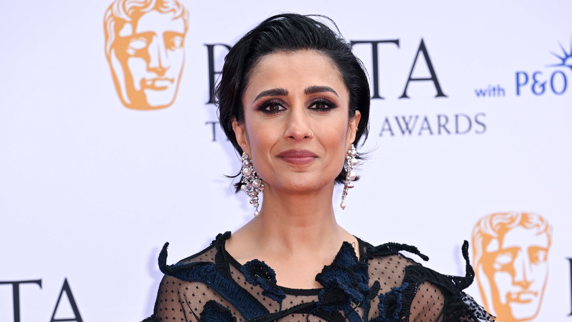 Anita Rani at the 2026 BAFTA television awards