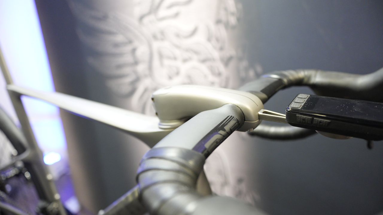 close up details of expensive bikes