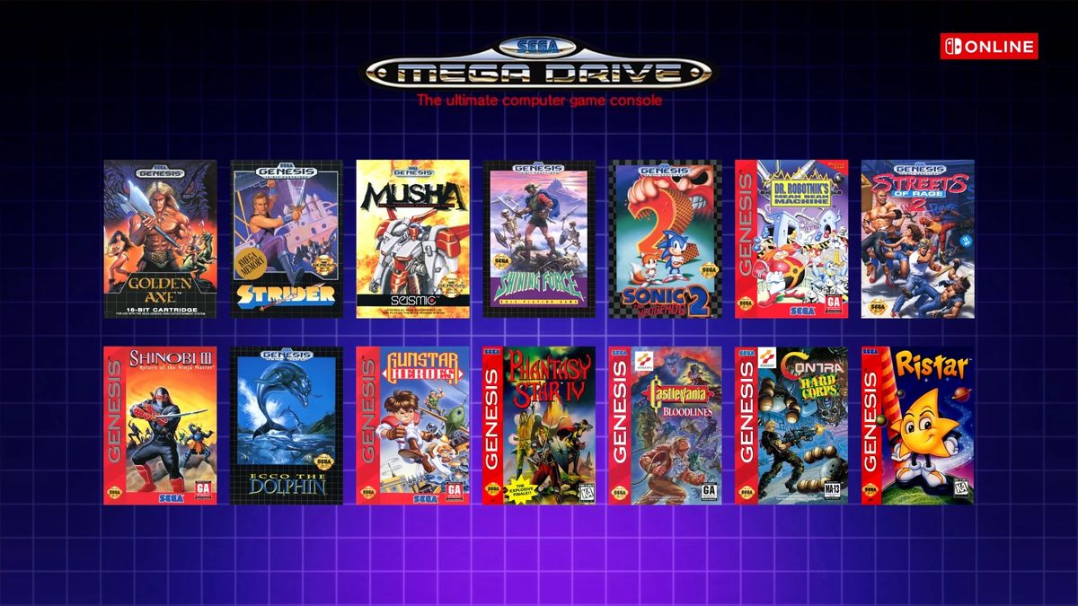 Nintendo Switch Online Expansion Pack Sega Genesis