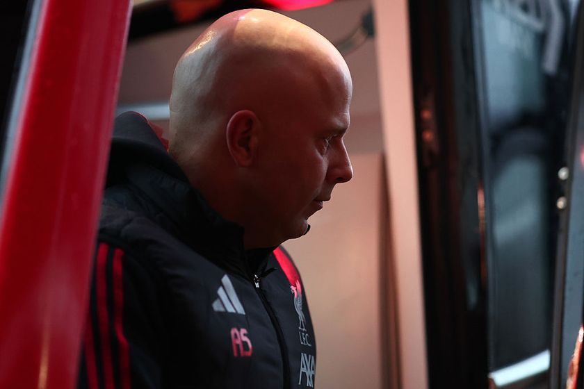 Liverpool Manager Arne Slot during the Premier League match between Bournemouth and Liverpool at Vitality Stadium on January 24, 2026 in Bournemouth, England.
