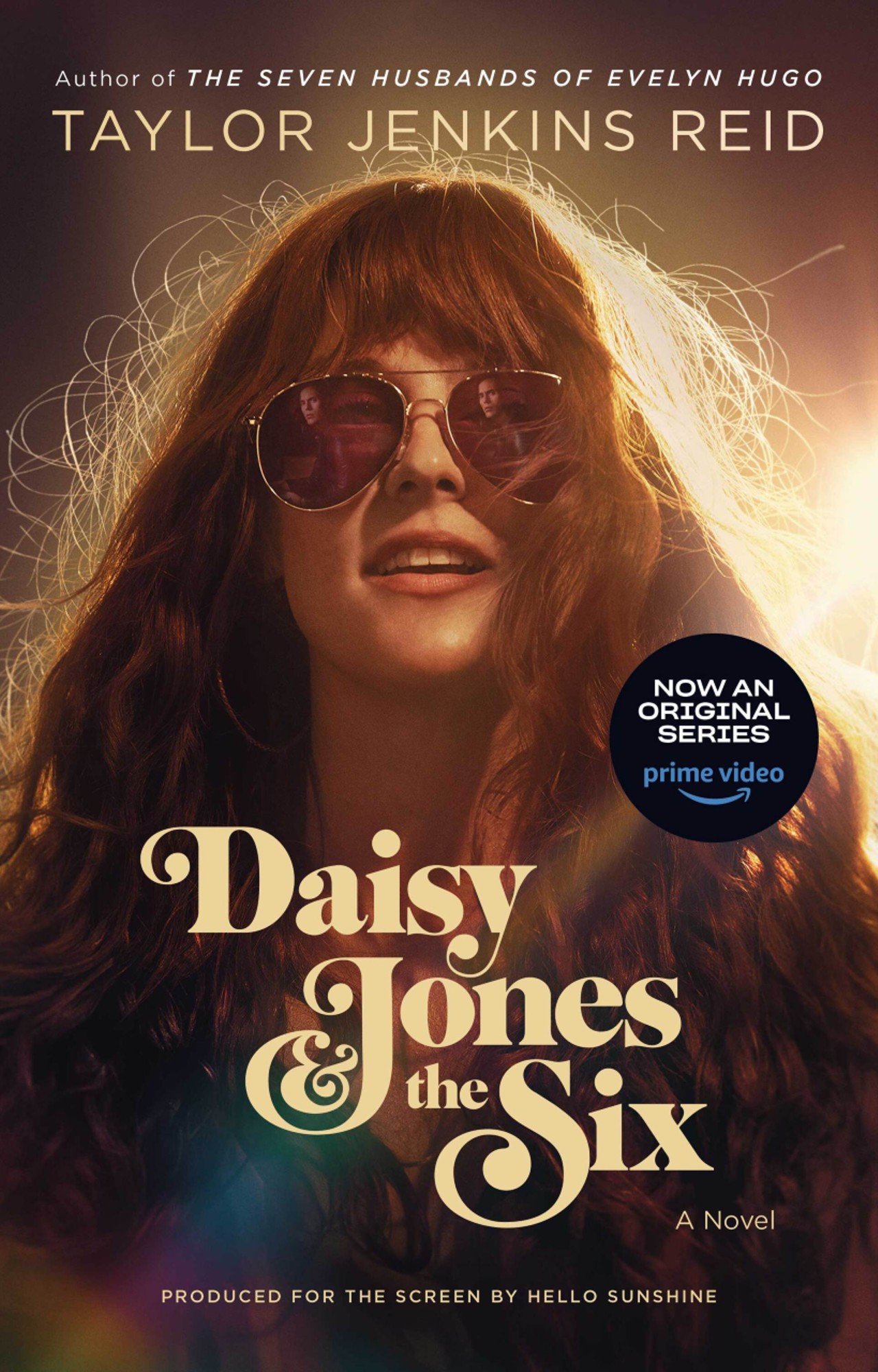 Daisy Jones und die Sechs Buchcover mit Riley Keough