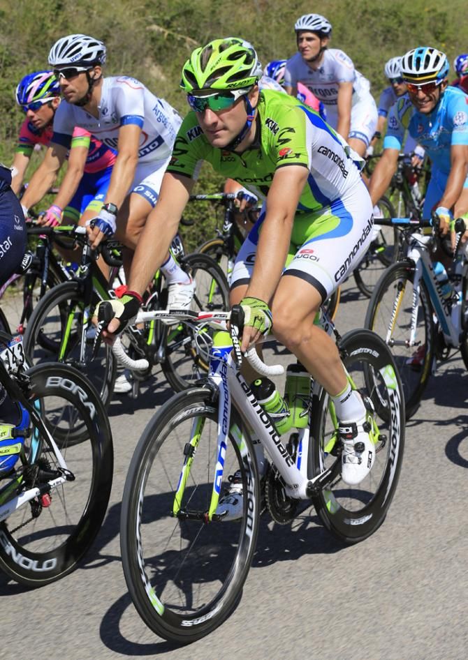 Elia Viviani (Cannondale) was one of the favourites for victory on the flat roads of stage 6