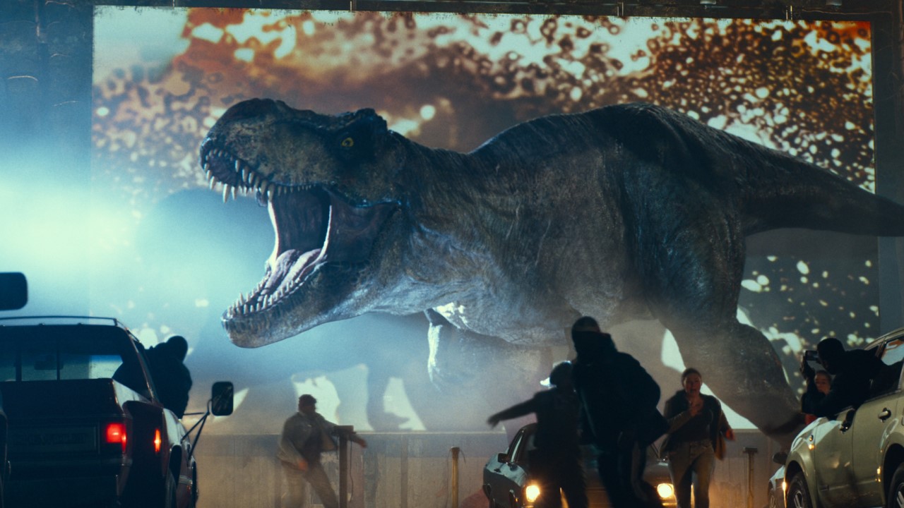 Mosasaurus Feeding Show Scene - Jurassic World (2015) Movie Clip HD 