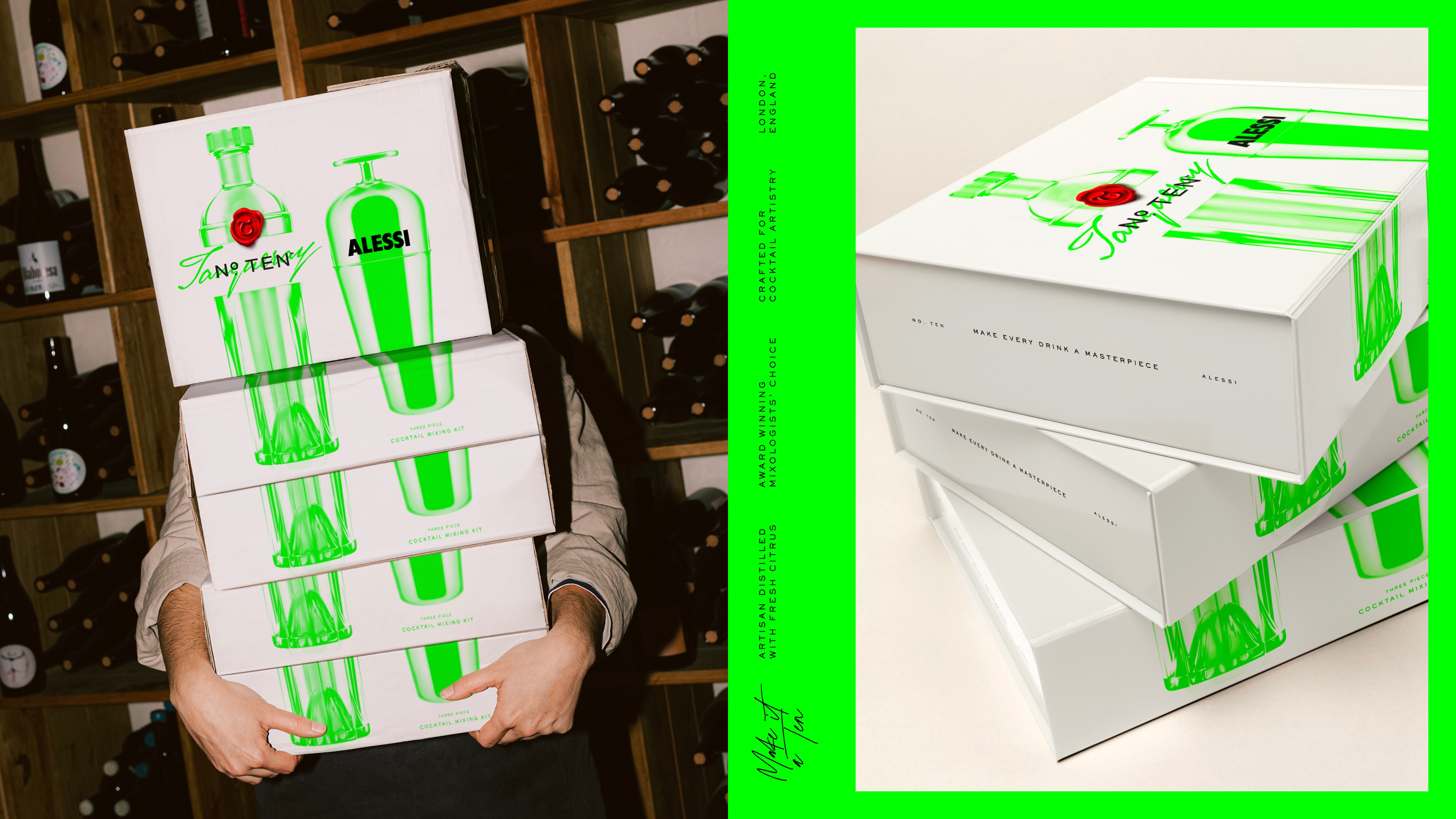 Tanqueray x Alessi collab