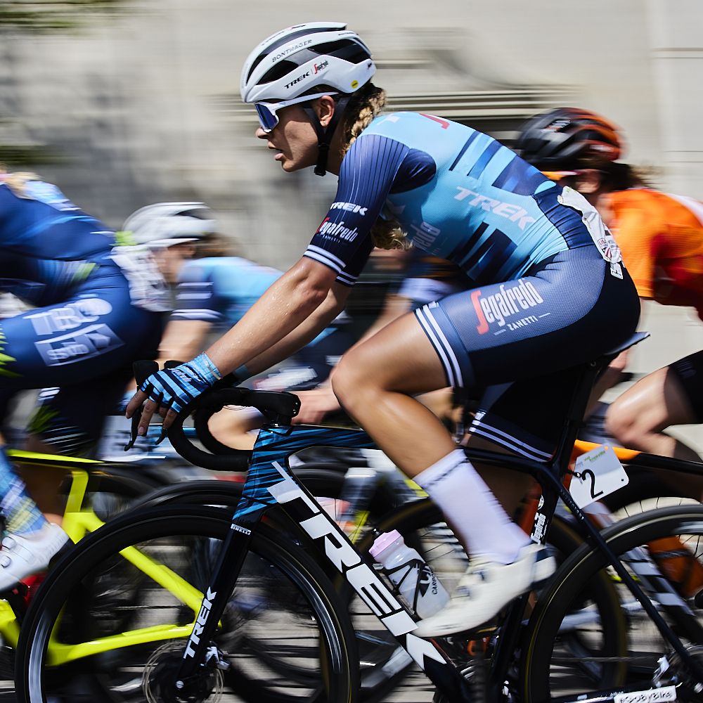Tayler Wiles (Trek Segafredo) at the women's elite race at the USA Cycling Pro Road Championships 2021