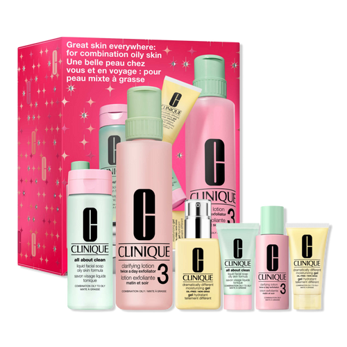 Great Skin Everywhere Skincare Holiday Gift Set for Combination Oily Skin