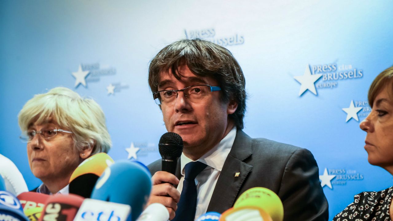 Carles Puigdemont Brussels