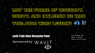 The WAVIT Star Wars-themed DEI session at Cavlo.