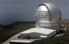 Gran Telescopio Canarias, the world's largest infra-red telescope.