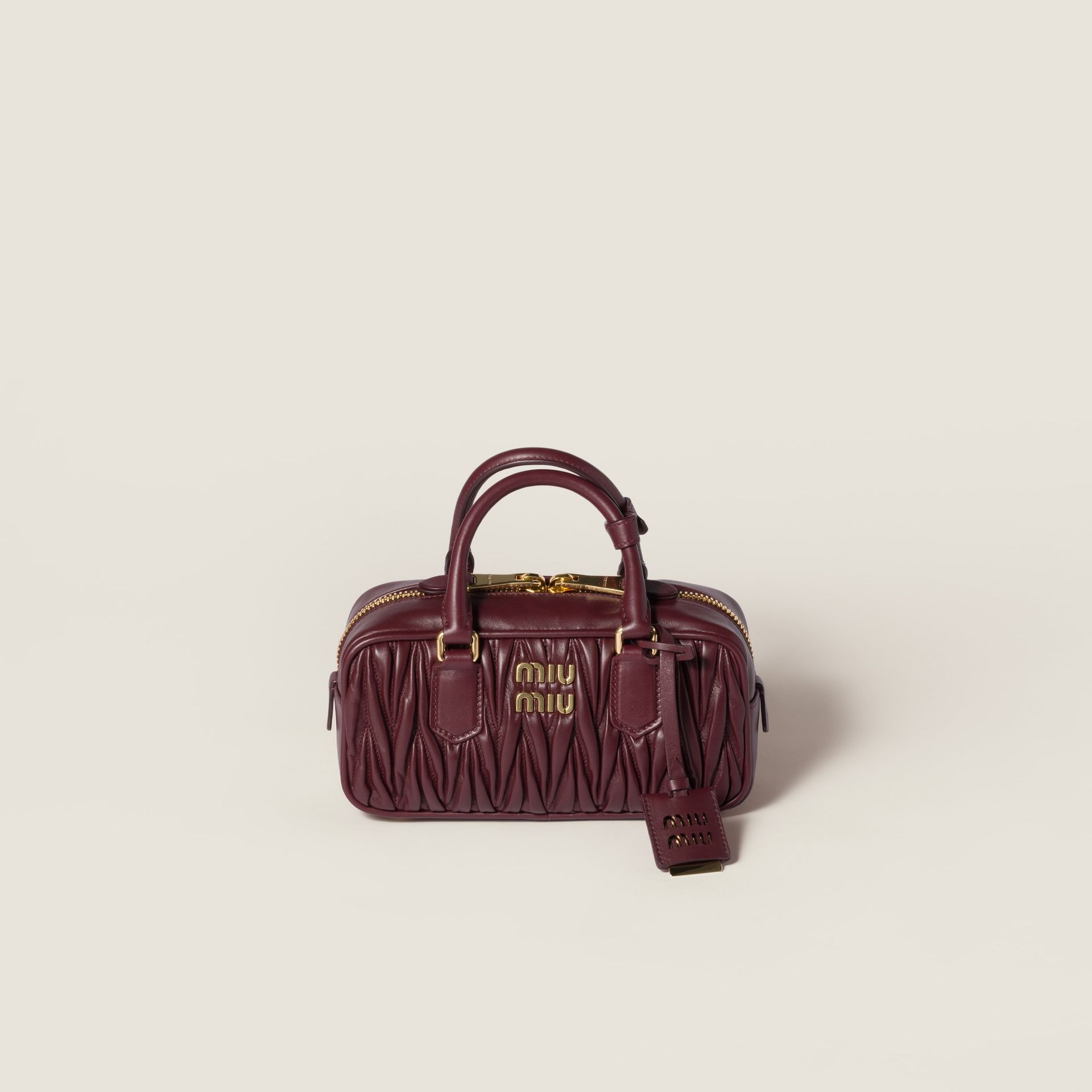 Arcadie Matelassé Nappa Leather Bag