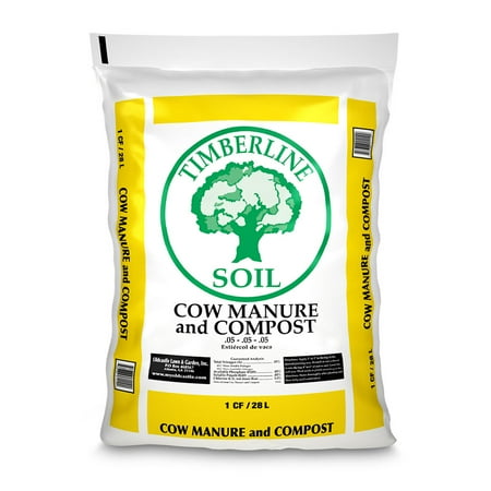 Timberline Cow Manure &amp;amp; Compost Soil, 40lb.