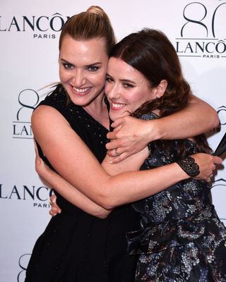 Kate Winslet And Lisa Eldridge At Lancome 80th Anniversary Party