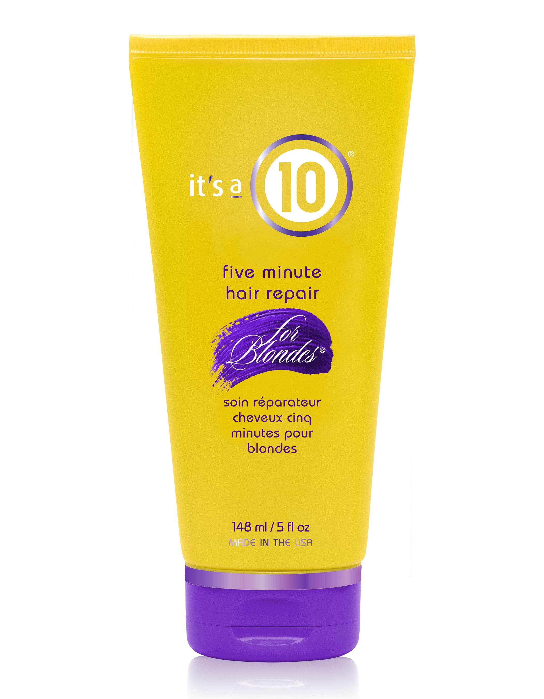 It's a 10 Miracle Five Minute Hair Repair for Blondes