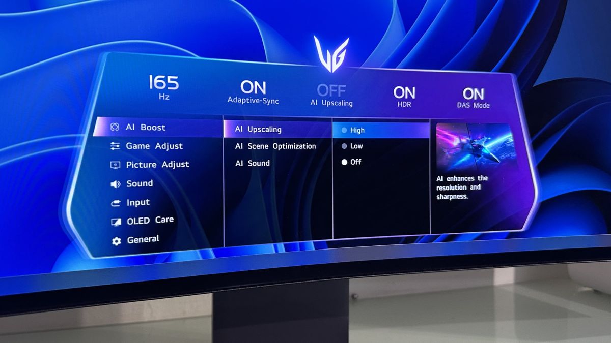 LG UltraGear Evo 39GX950B OLED monitor