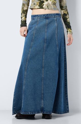 Hanja Denim Maxi Skirt